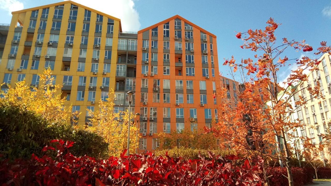 Georgeous Bright Studio in a Bright Residential Complex Comfort Town КТ-08 Киев Экстерьер фото