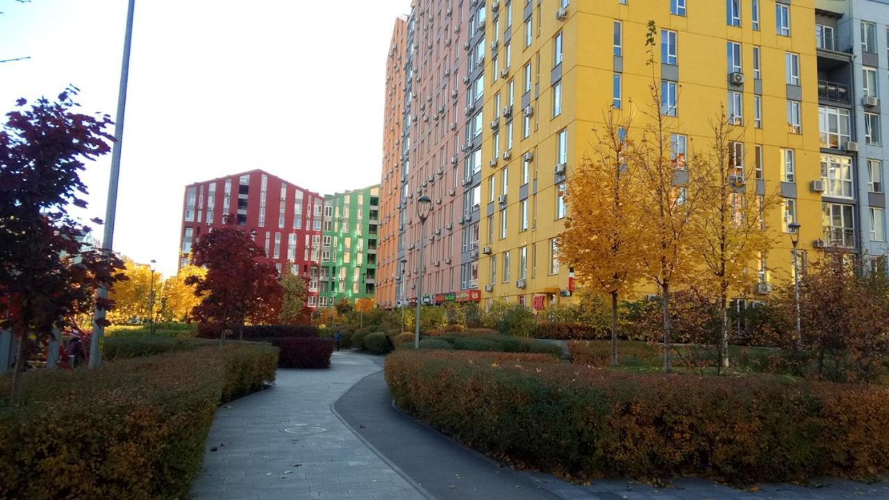 Georgeous Bright Studio in a Bright Residential Complex Comfort Town КТ-08 Киев Экстерьер фото