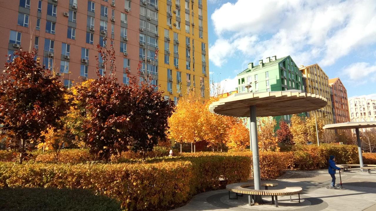Georgeous Bright Studio in a Bright Residential Complex Comfort Town КТ-08 Киев Экстерьер фото