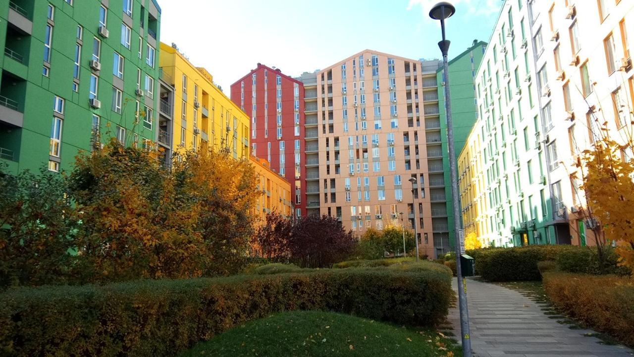 Georgeous Bright Studio in a Bright Residential Complex Comfort Town КТ-08 Киев Экстерьер фото