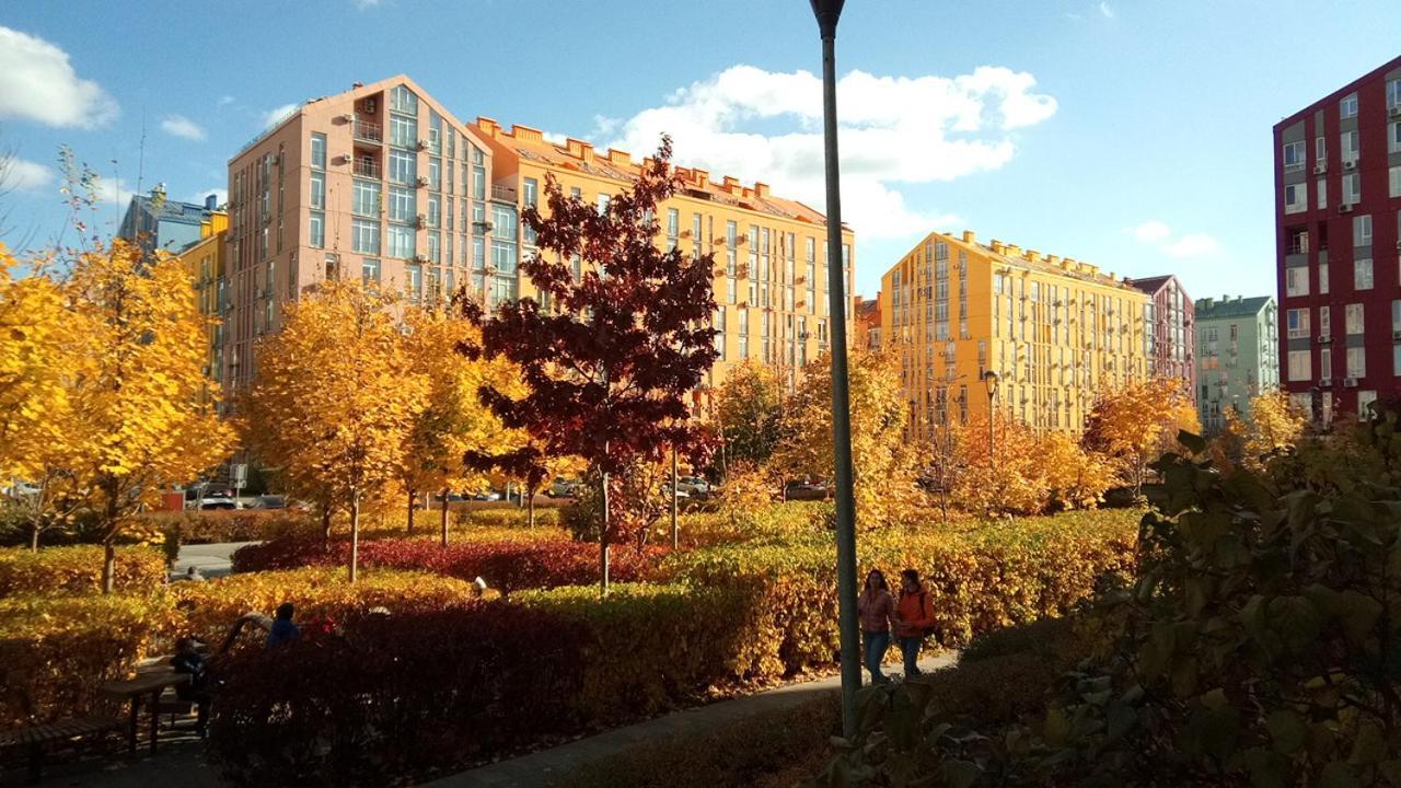 Georgeous Bright Studio in a Bright Residential Complex Comfort Town КТ-08 Киев Экстерьер фото