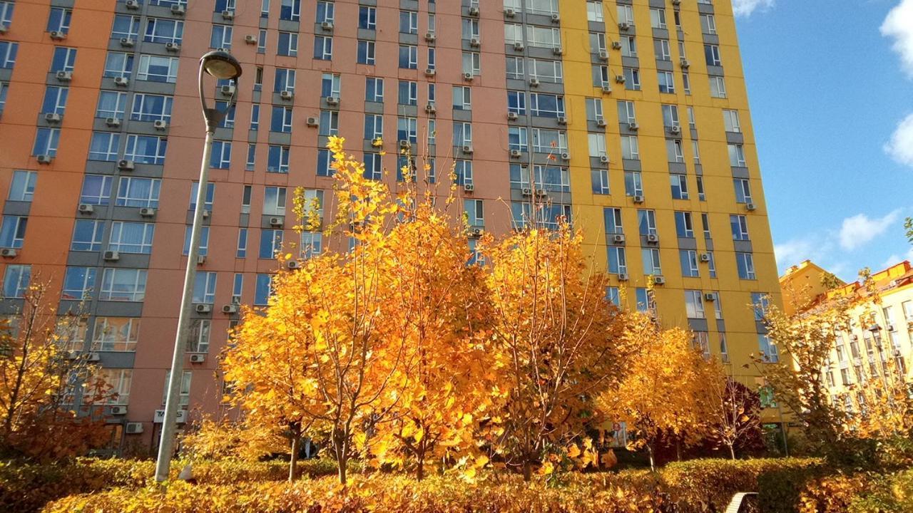 Georgeous Bright Studio in a Bright Residential Complex Comfort Town КТ-08 Киев Экстерьер фото